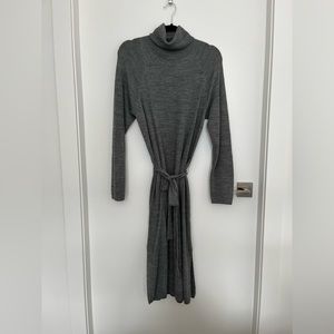 Frank and Oak roll neck knitted dress